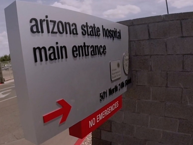 Arizona state hospital entrance
