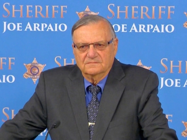 Former Sheriff Joe Arpaio speaks to toy doughnut in new Baron Cohen's show