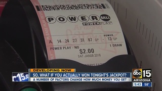 Entire state benefits if Arizonan wins Powerball's biggest 