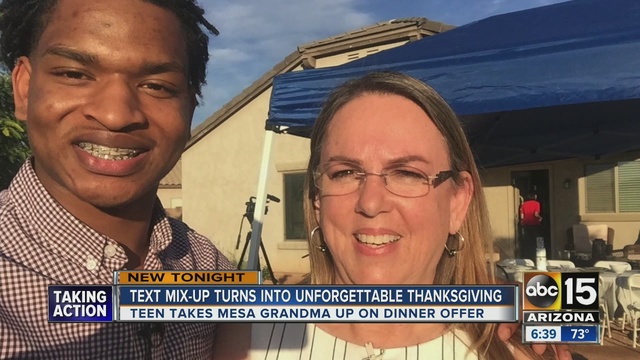 Grandma's accidental text turns into sweet Thanksgiving tradition Grandma's accidental text turns into sweet Thanksgiving tradition
