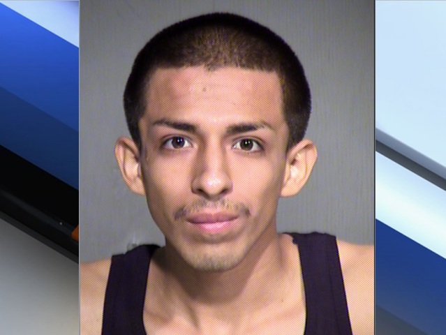 Police: Mesa man attacks car with machete
