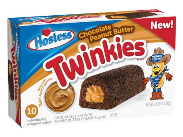 Hostess unveils chocolate and peanut butter Twinkies