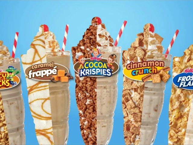 You can now order cereal milkshakes from Steak n' Shake