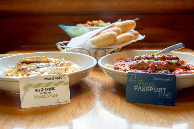 Olive Garden to sell 22,000 unlimited pasta passes, plus 50 'passports' with vacation to Italy