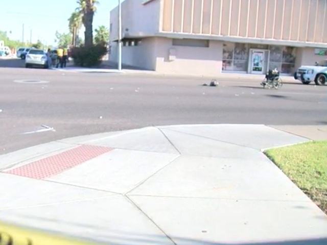 Pedestrian killed, hit by vehicle near 15th Street and McDowell