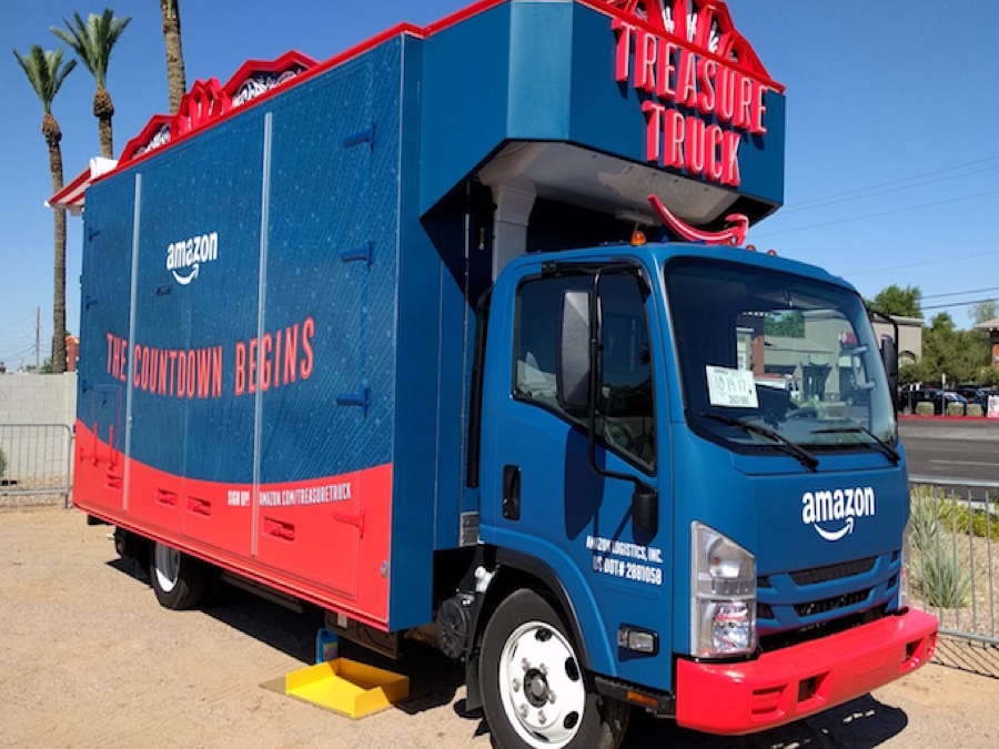Amazon Treasure Truck offers deals around Phoenix ABC15 Arizona