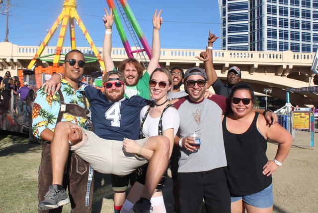 Tempe Beach Park Oktoberfest The Best Beaches In World The Best Lederhosen We Saw At Tempe Oktoberfest 2017 Abc15