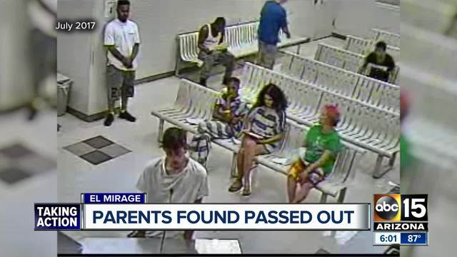 Police: Parents found passed out in their car with kids, needles ...