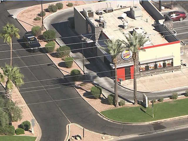 Man detained after barricading himself inside Burger King in Sun Lakes