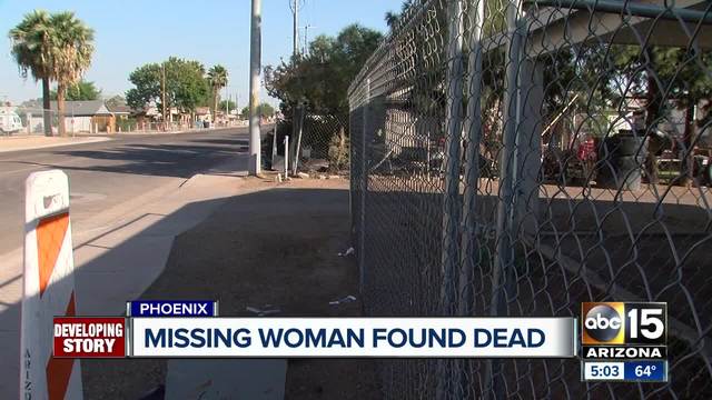 Missing Glendale woman found dead in Phoenix; police investigating ...