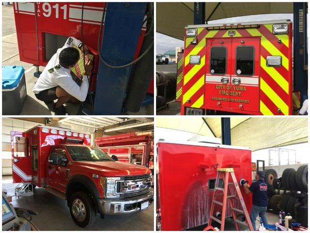 Yuma fire department saves money by building own ambulance with local companies