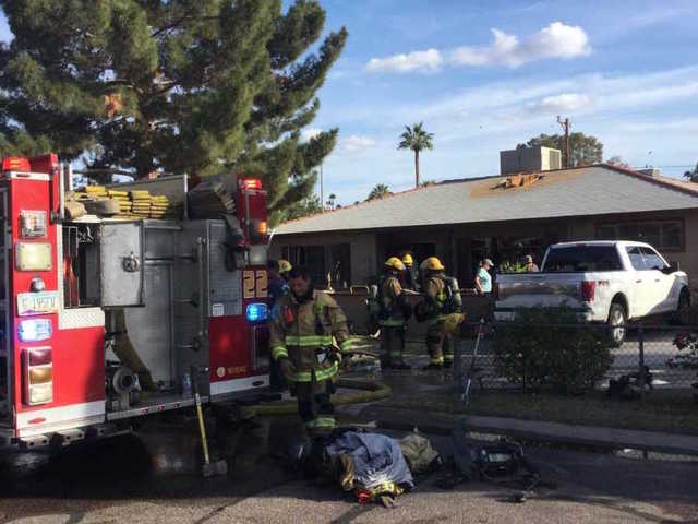 FD: Dog dies in house fire in south Phoenix