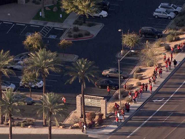 Arizona teachers organizing to fight for better pay