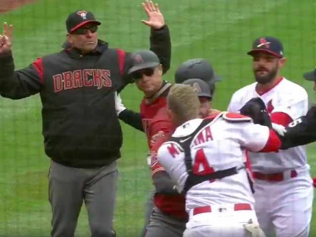 WATCH: Molina goes bonkers by shoving umpire, doesn't get ejected