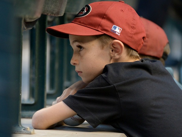 You can play catch with your kids on the Diamondbacks' field on Father's Day