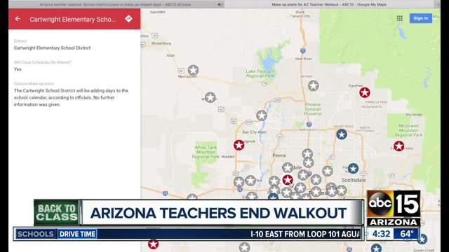 Some districts now extending school year after teacher walkout