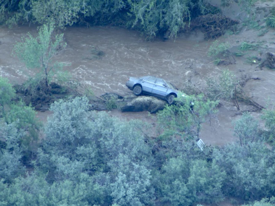Mayer flooding Fastmoving water prompts evacuations (VIDEO) ABC15