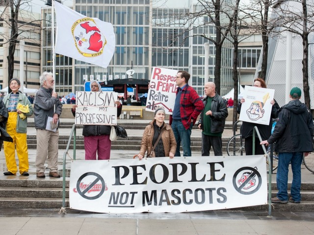 Man who protested Cleveland Indians mascot sentenced for stealing money from Native Americans