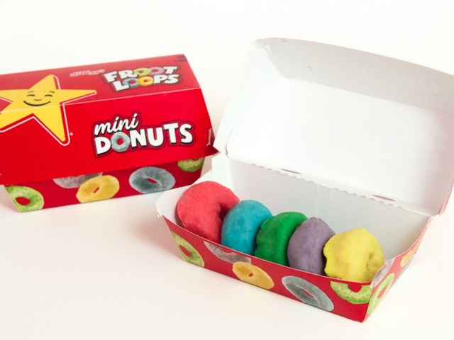 Carl's Jr. adds Fruit Loops mini doughnuts to its menu