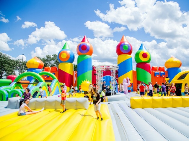 'World's biggest' bounce house coming to Rawhide in October
