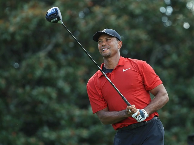 HE'S BACK: Tiger Woods is a winner for the 1st time since 2013