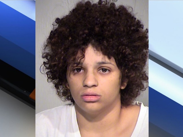 PD: Phoenix 2-year-old hit with plate, mom arrested