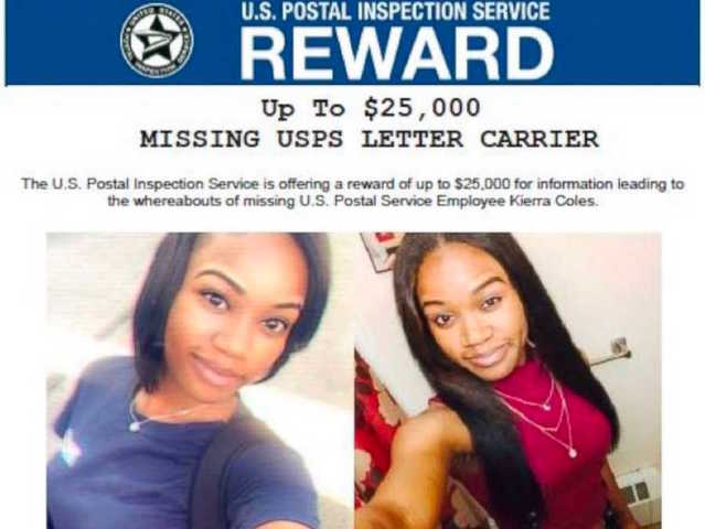 Pregnant postal worker goes missing outside home, USPS offers $25K reward