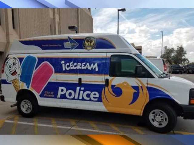 Phoenix Police Ice Cream Truck to be unveiled this weekend