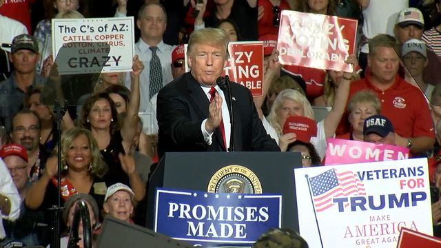 PHOTOS: President Trump visits Phoenix area