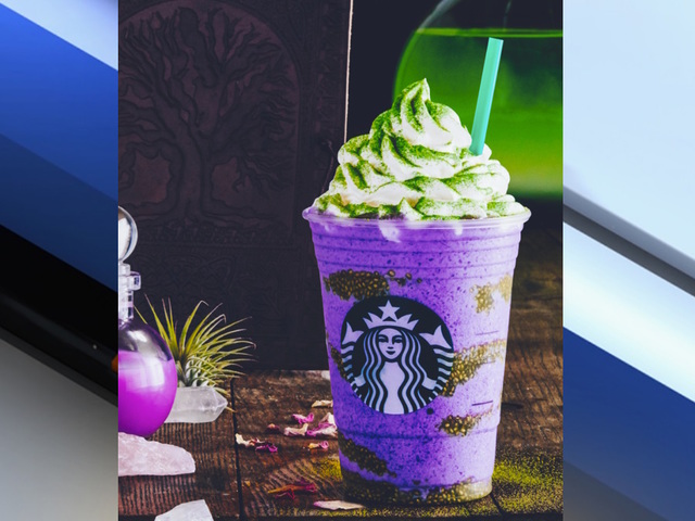 Starbucks releases Witch's Brew Frappuccino for Halloween