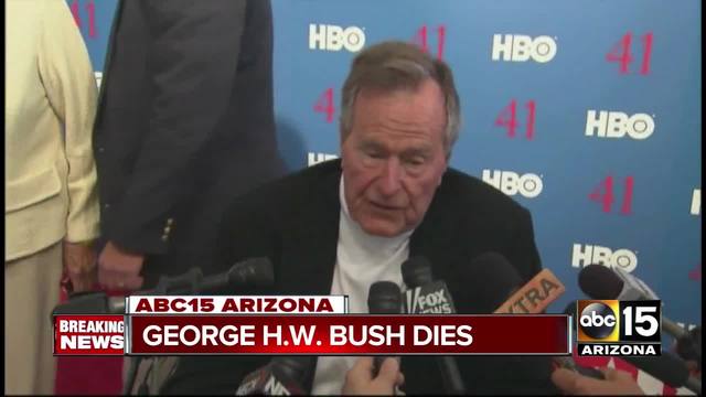 Former President George H.W. Bush dead at 94 - ABC15 Arizona