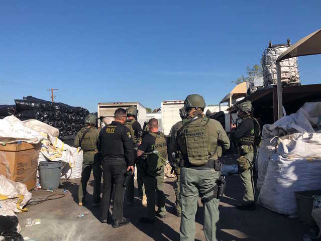 Two Arizona men arrested in $16 million California recycling fraud