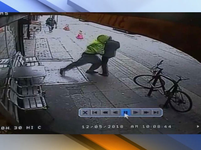 Man pushes random passerby in front of oncoming truck in Los Angeles (VIDEO)