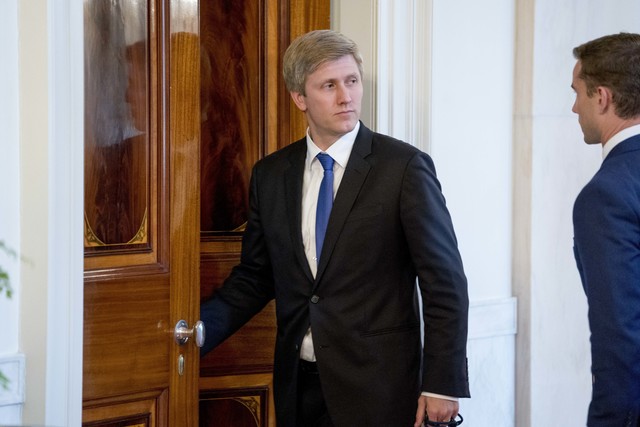 Pence aide out of running to be Trump's next chief of staff